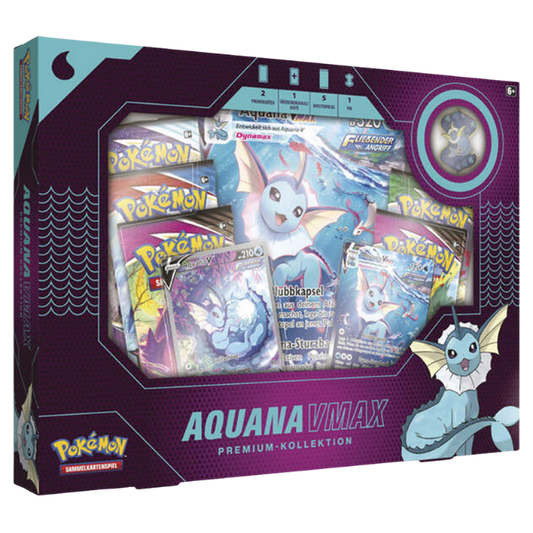 Pokemon - Aquana VMax Premium Kollektion