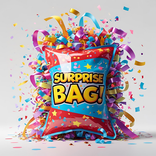 1x Surprise Bag - Artikel wie im Live gesehen - Bag wird im Livestream geöffnet - Inhalt kann versendet werden.