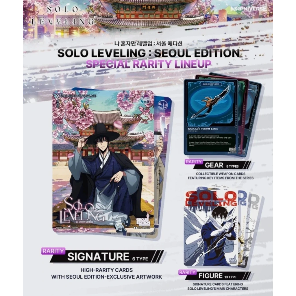 Mapniverse - Solo Leveling Vol. 4 Seoul Edition Booster Display
