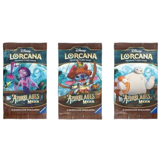 Lorcana - Azurblaues Meer - Booster - Deutsch