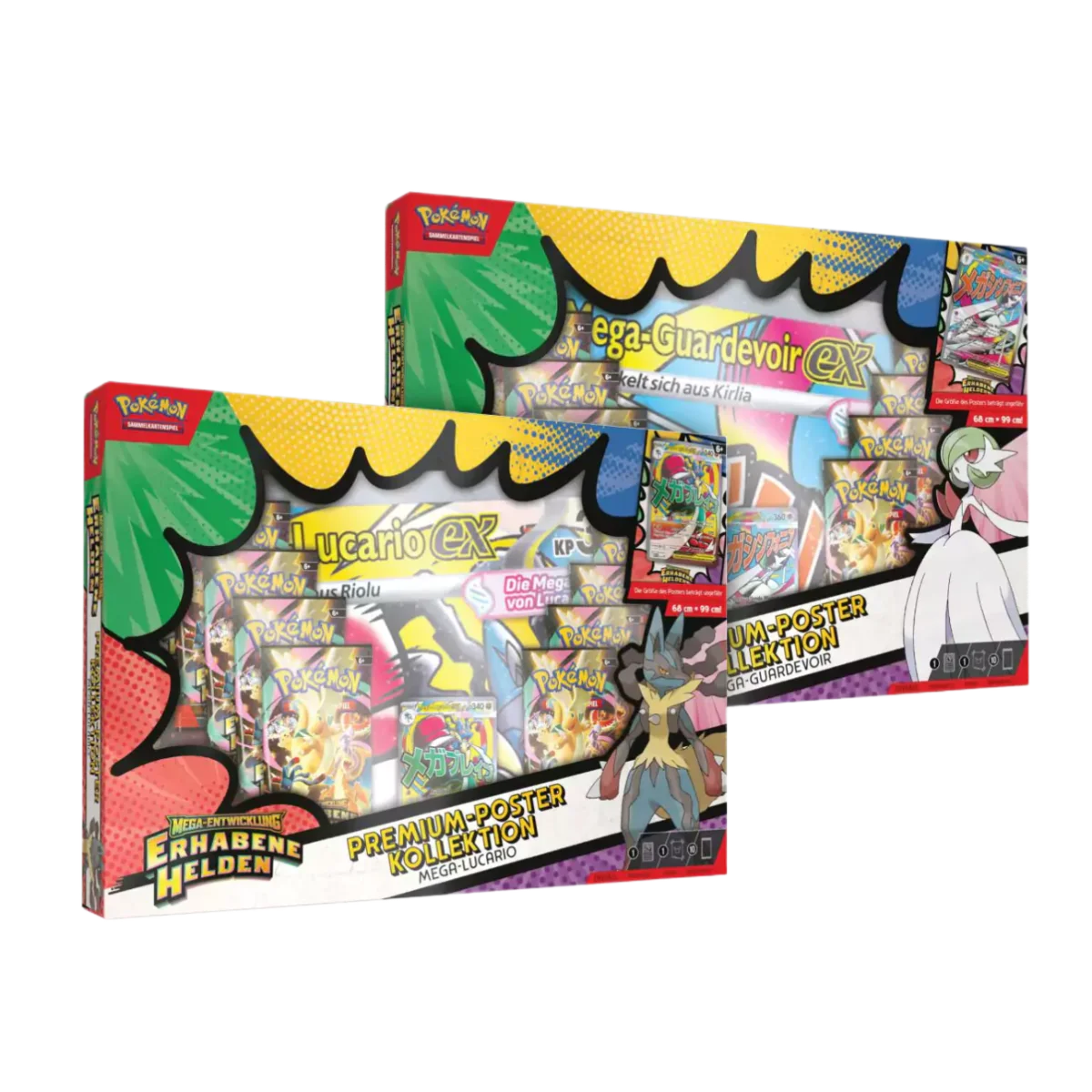 Pokémon - Erhabene Helden - Premium Poster Kollektion - Deutsch
