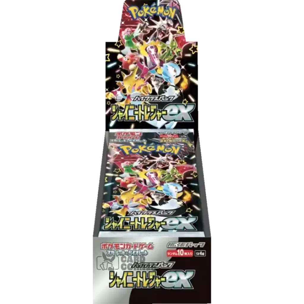 Pokémon - Shiny Treasure EX Display - Japanisch - Mit 10 Boostern