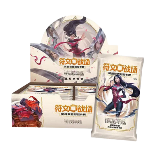 Riftbound - Spiritforged Jumbo Display - Chinesisch - League of Legends