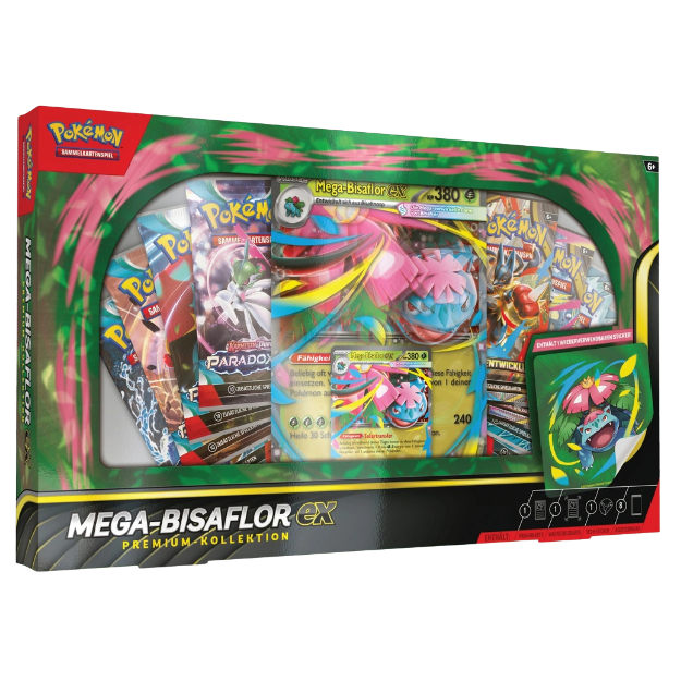 Pokémon - Mega-Bisaflor EX Premium Kollektion inklusive 8 Booster