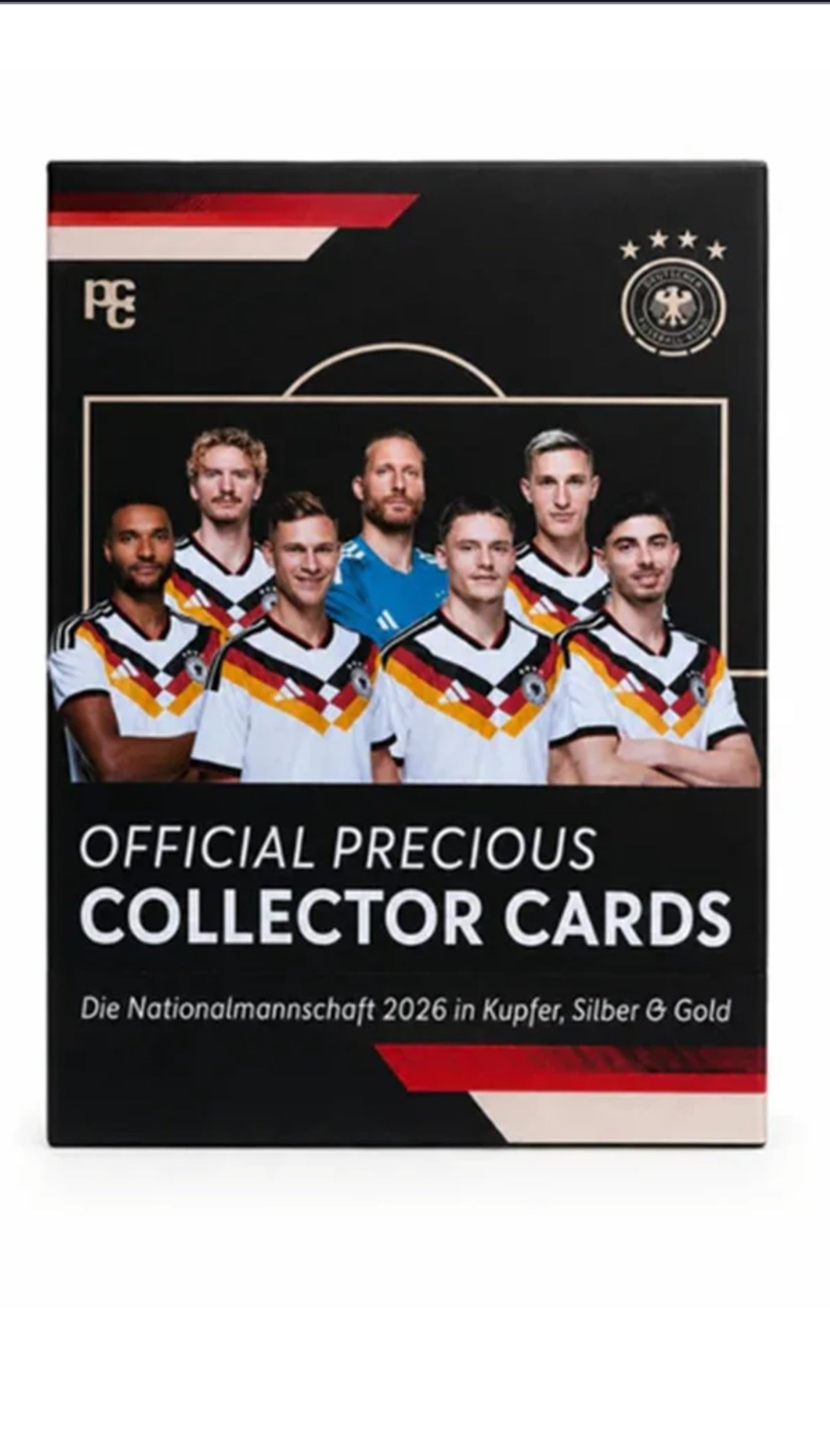 DFB Fußballnationalmannschaft 2026 Blind Box - Edelmetall Karten