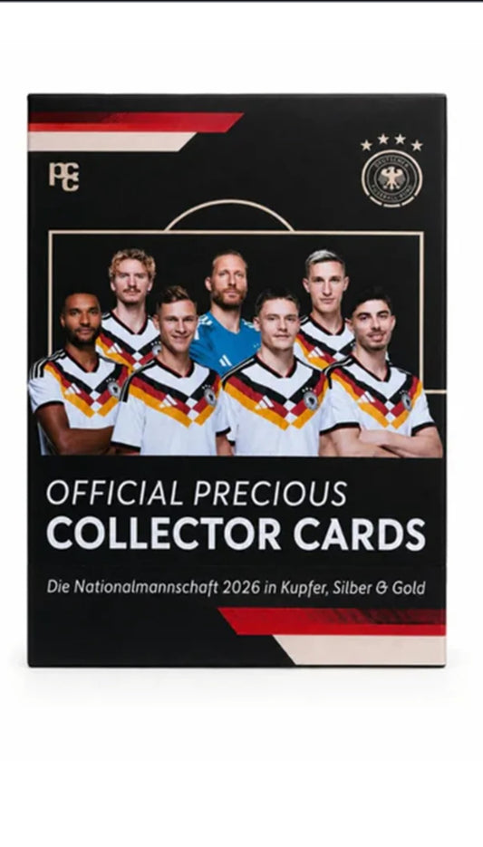 DFB Fußballnationalmannschaft 2026 Blind Box - Edelmetall Karten